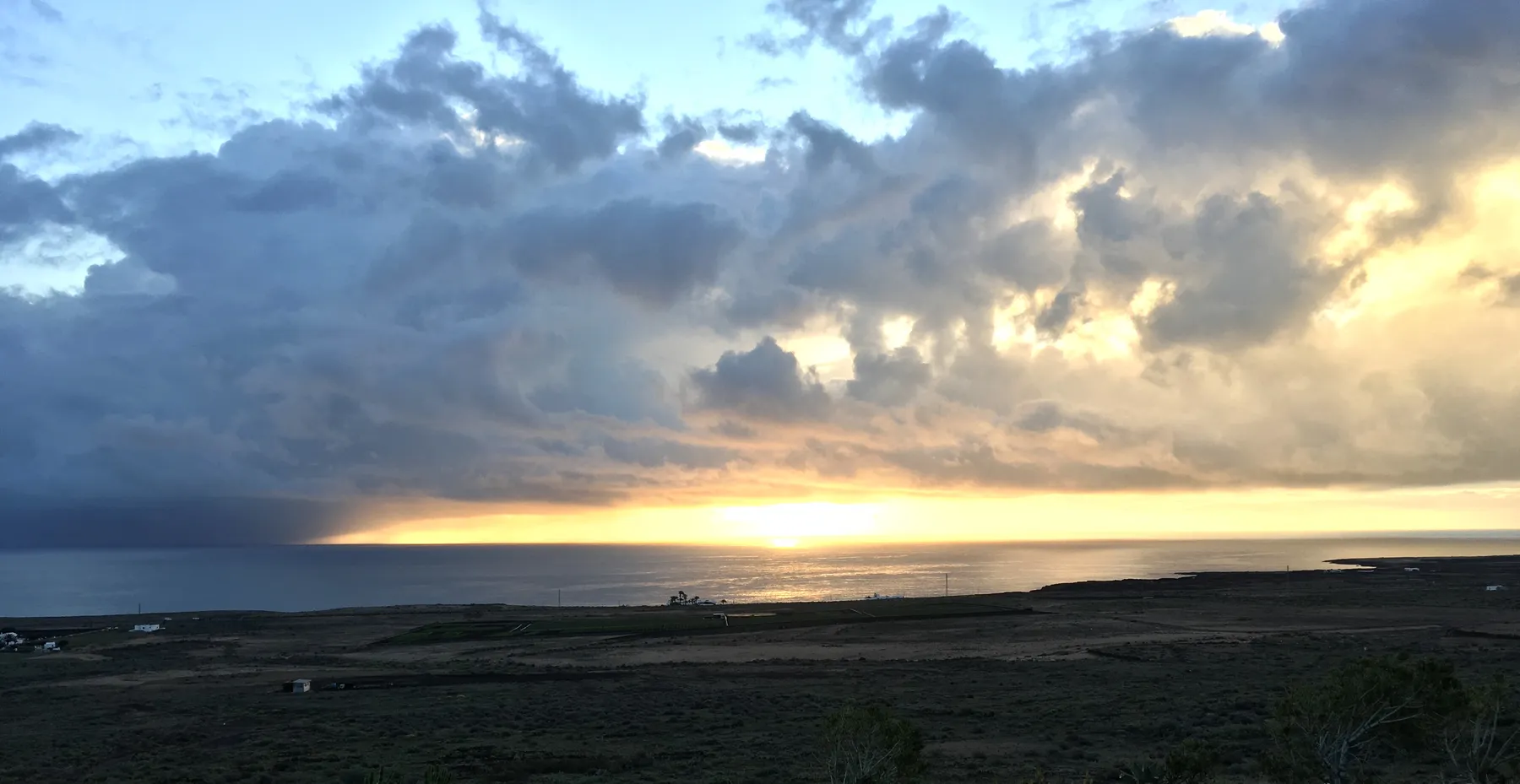 Cloud view from the north of Lanzarote