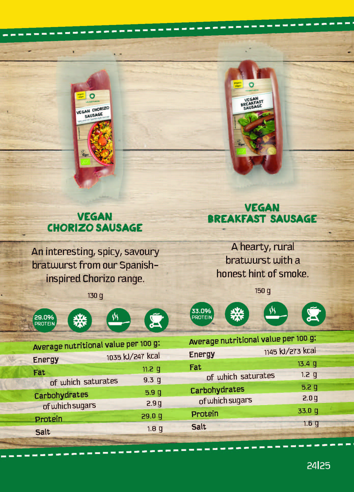 2 Printarbeiten für Veggyness